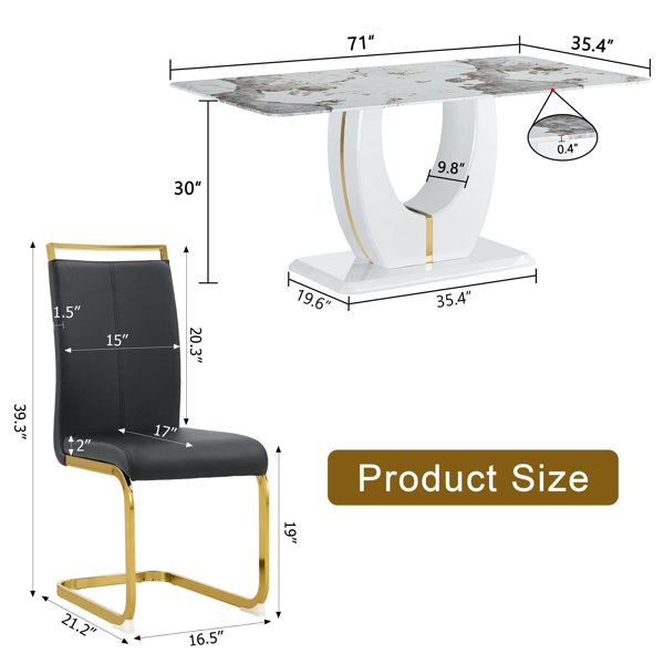 Dimensions du produit
