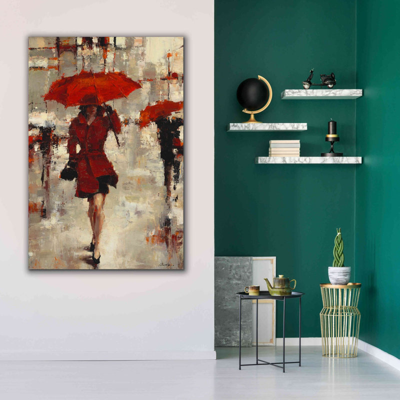 «Paris Invitation» par Lorraine Christie, estampe numérique sur toile, H 60 po x l 40 po x P 1,5 po