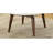 Marble Top & Walnut Finish Coffee Table