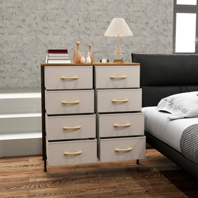 80 cm W Chest of 8 Drawers