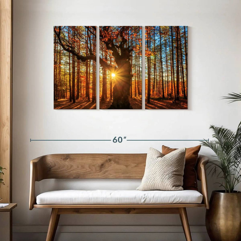 Alvord Rhodope Mountain Forest, 28" H x 45" W