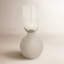  Vase cylindrique neutre ivoire Omix