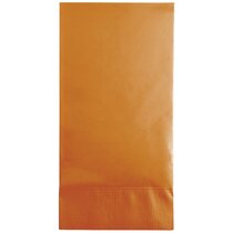 KUSTFYR Paper napkin, orange, 9 ½x9 ½ - IKEA