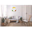Jovaen Glass Wall Clock
