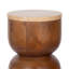 Table à boissons ronde en bois de manguier Teo-335669462