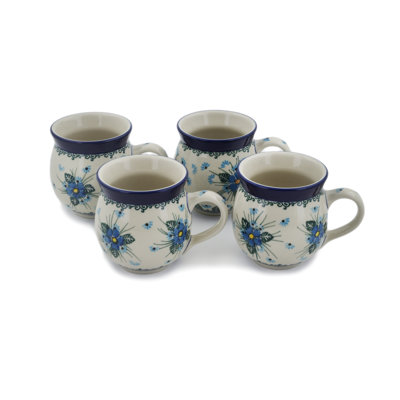 Bright Beauty Handmade Stoneware Coffee Mug