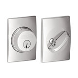 Single Cylinder Deadbolt with Century Trim