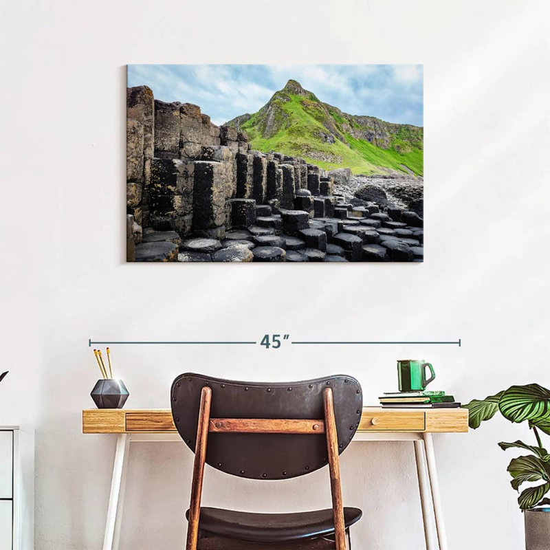 Rorry Giant's Causeway Basalt Columns, 24" H x 36" W