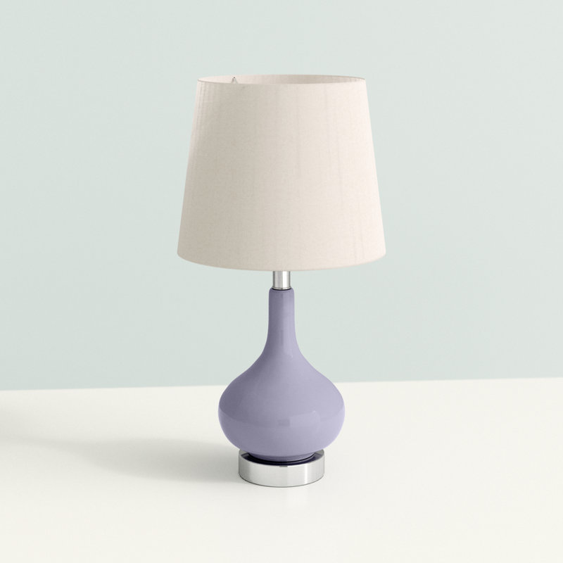 Mikac Glass Table Lamp, Purple