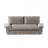 73.2" Grey Velvet 3-in-1 Convertible Queen Pull Out Sofa Bed, Multi-Functional Loveseat Sleeper Sofa