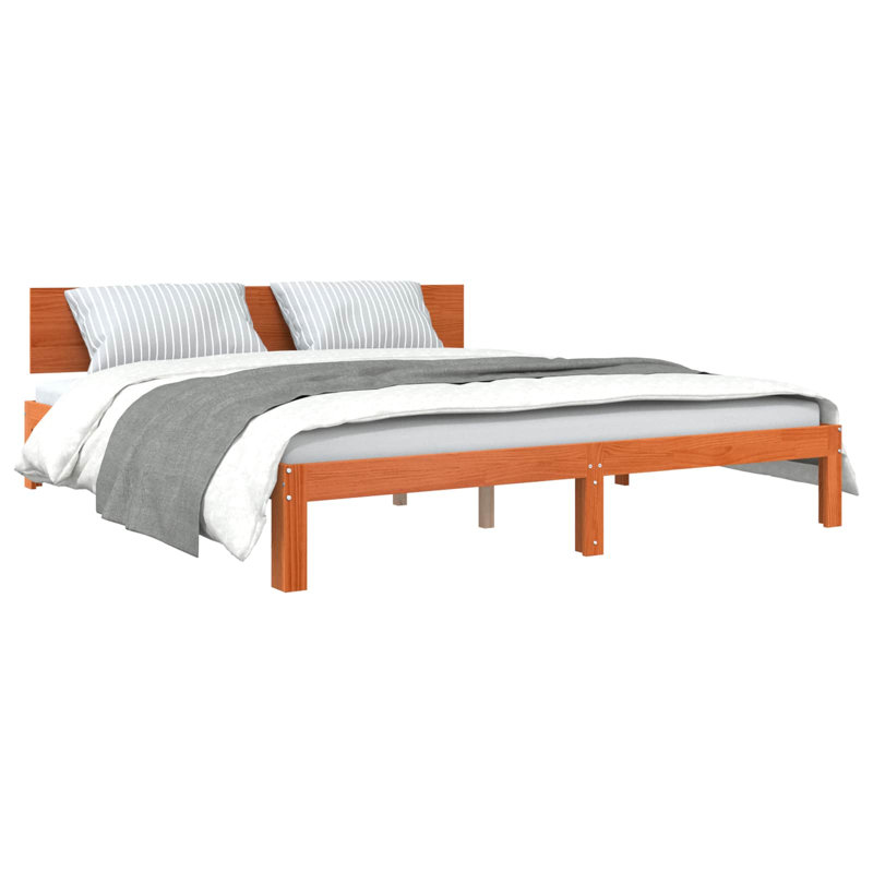 Solid Wood Bed, Super King (6')