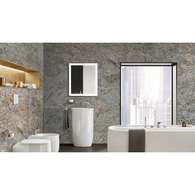 Panneau mural en pierre brun / gris 23,6 po Falkirk Johnstone (paquet de 10)