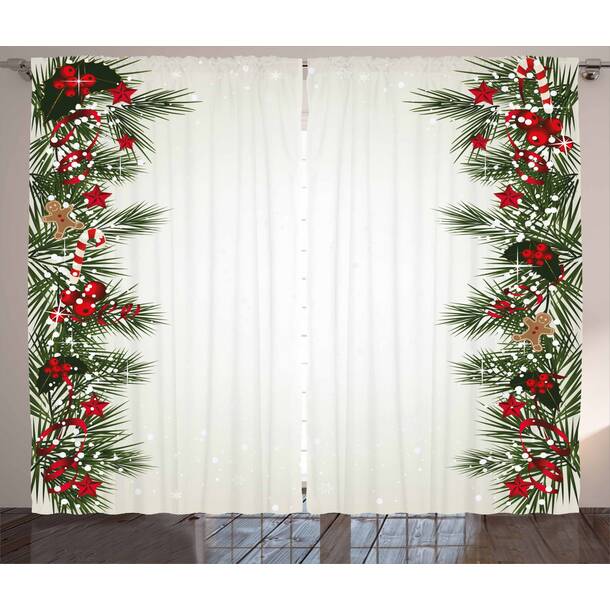The Holiday Aisle® Engle Rectangle No Pattern Christmas Polyester Table ...