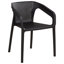 Isaias Stacking Patio Dining Armchair-1936393501