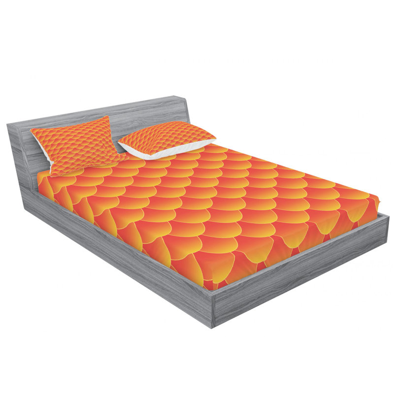 Microfiber Sheet Set, Queen Sheet Set with Fitted Sheet