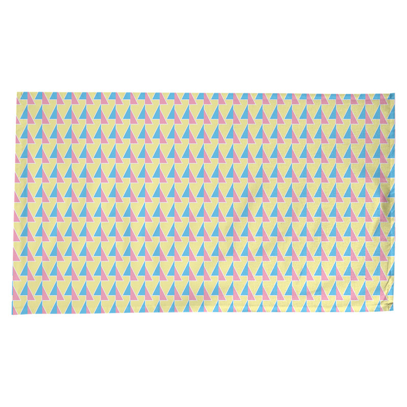 Flèches Nappe, Bleu/rose