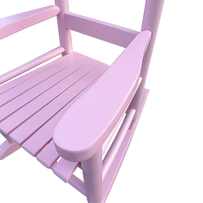 Chaise berçante pour enfants, Light Pink