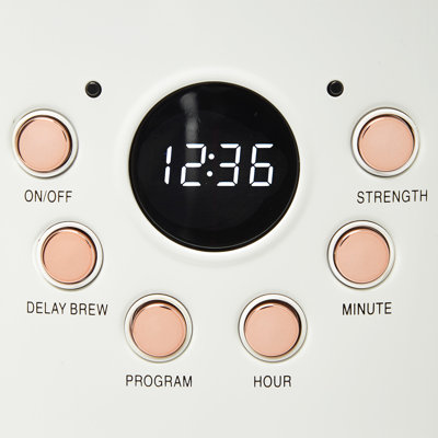 Haden Coffee Machine, 12 Cup Programmable Drip Coffee Maker