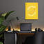 Art mural en verre Epic Art «Small Things Joy» par Club Daydream, 12 po x 16 po