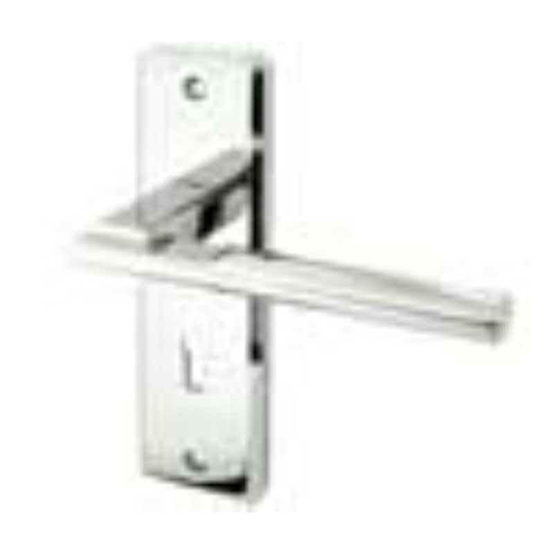 Delta Euro Door Handle, Polished Chrome