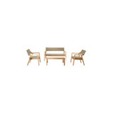 Spencer Outdoor 3 - Piece Conversation Set