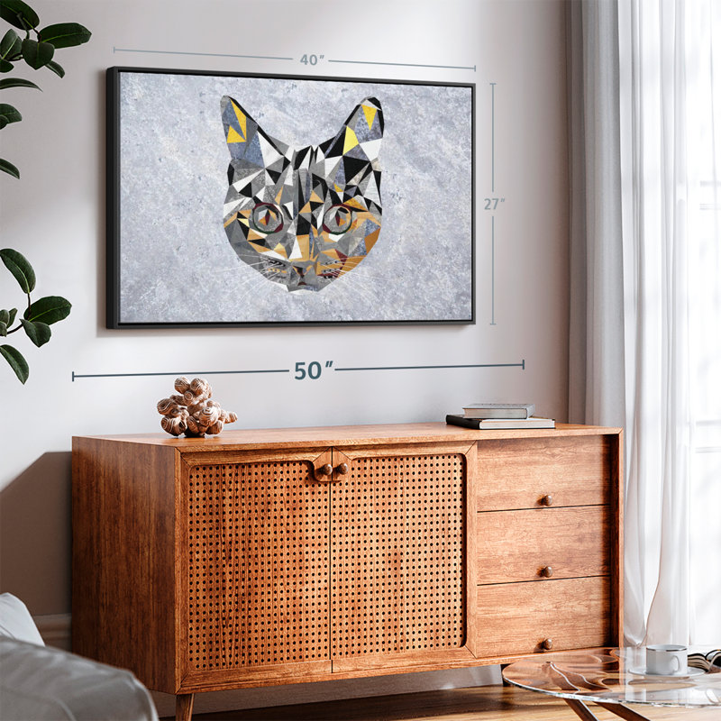 Animal «Chat géométrique»