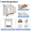 Ensemble de meuble-lavabo en bois massif 30 po avec comptoir et dosseret en quartz-949886423-949886421