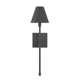 Avonia Single Light Steel Dimmable Wallchiere