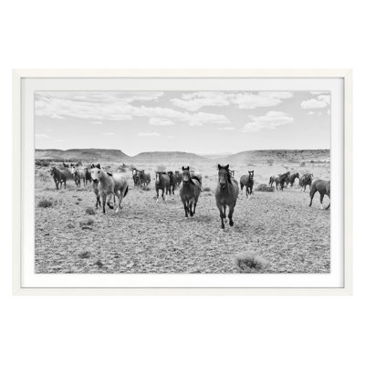 Remuda B&W Framed Photographic Print