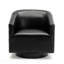 Chaise de fonction pivotante en bois noir-130127046