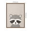 «Raccoon» par juillet, reproduction d'art sur toile encadrée-949910967