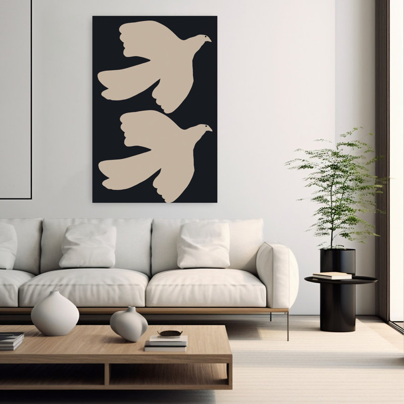 Contemporary Art Abstract Contemporary Wall Art by Melloi Art Prints - Wrapped Canvas Print, 152.4 cm H x 101.6 cm W