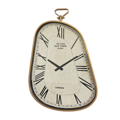 Aleecia Metal Wall Clock
