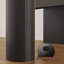 Console 55 po Tambour avec plateau de table ovale pour vestibule de vestibule-484922438-492933686