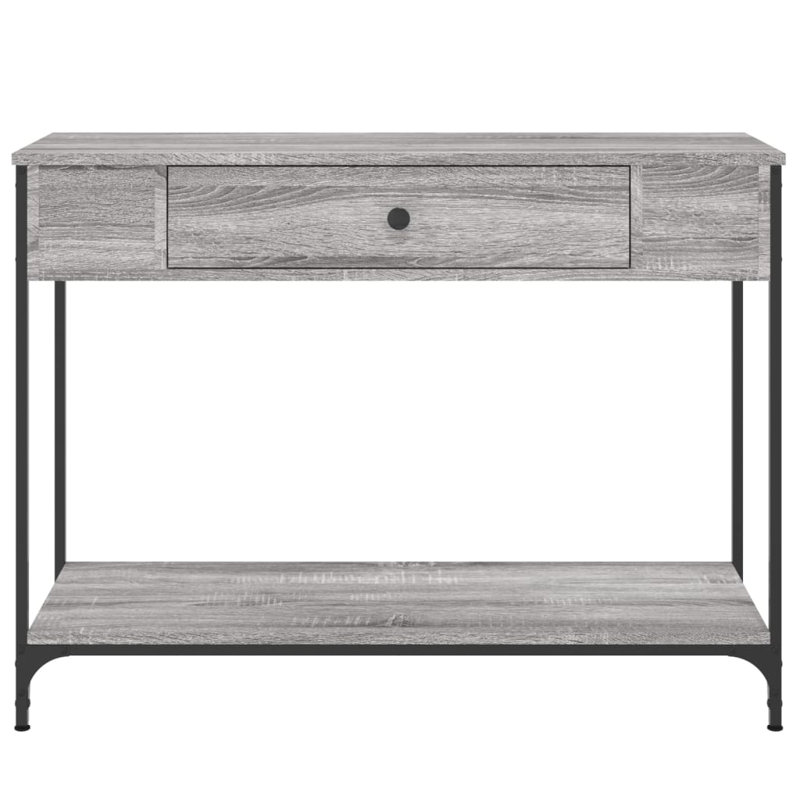 Console Table, 75cm H x 100cm W x 34.5cm D, Grey Sonoma