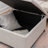 Gotelind Natural Square Storage Ottoman