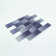 Foil 2" x 6" Straight Edge Glass Mosaic Subway Tile