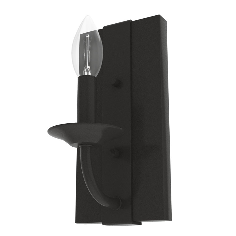 Perch Point Aluminum Candle Wall Light, Noble Bronze