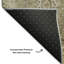 Tapis à bordure lavable à la machine de qualité supérieure AMF1740-1200045361