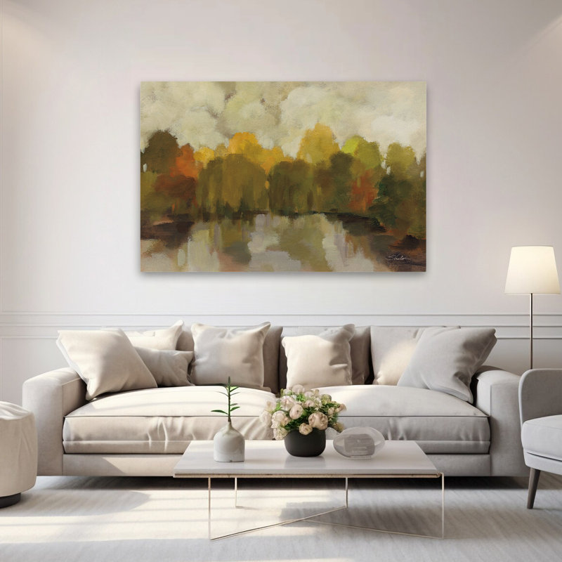 Automne automne - saules d'automne, H 40 po x l 60 po