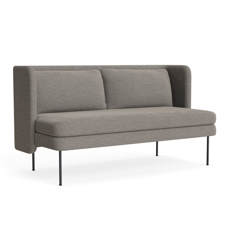 MTO - Bloke 60" Sofa, Sanford Black