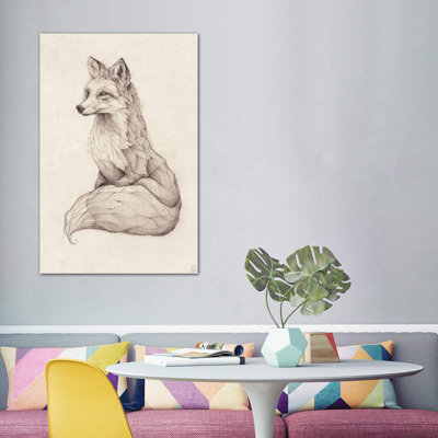 «Vulpes Vulpes II» par Mike Koubou - impression d'art graphique