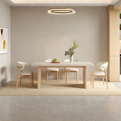 Modern rectangular dining table