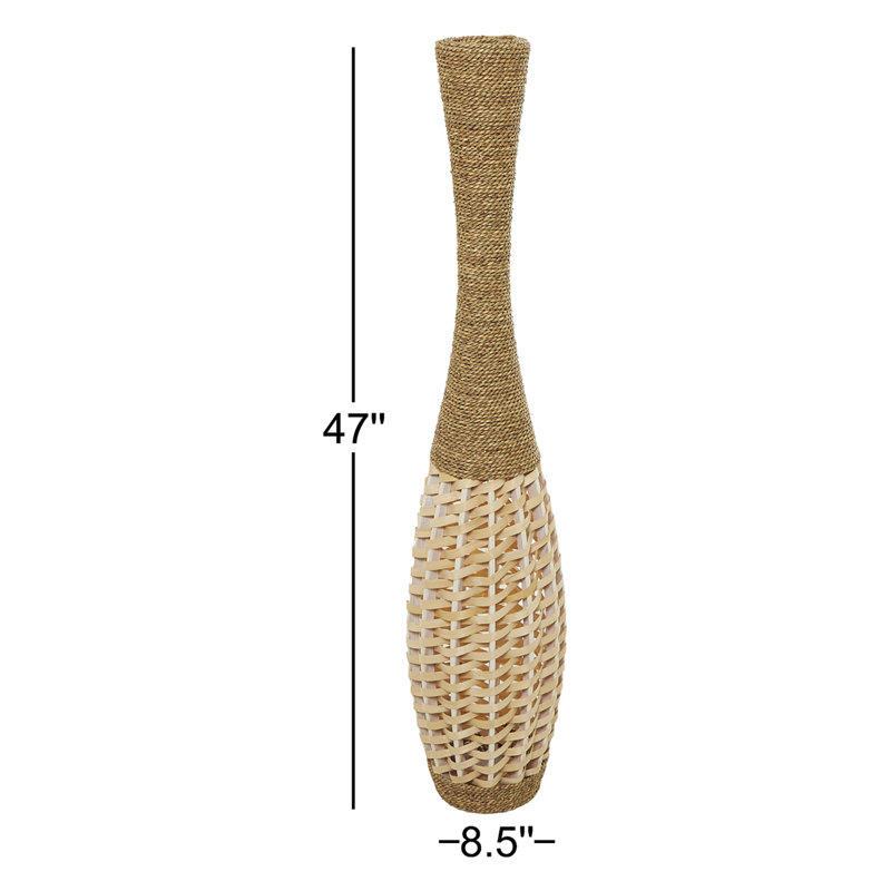 Raylenet Handmade Table Vase, 47" H x 8.5" W x 8.5" D