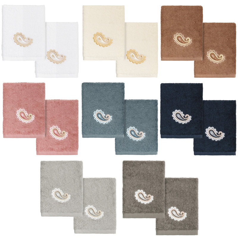  100% Turkish Cotton Washcloth, White