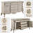 Metsky Dresser with Scroll Legs-1848277952