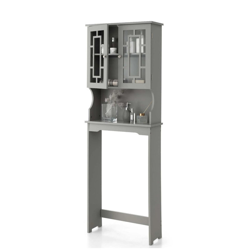 Armoire de rangement pour salle de bain, Gris
