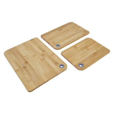 Rampati 3-Pieces Solid Wood Chopping Board Set