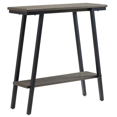 Brisher Empiria Mixed Metal and Solid + Manufactured Wood Hall Console