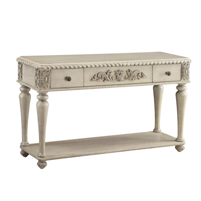 American-style retro light luxury console table